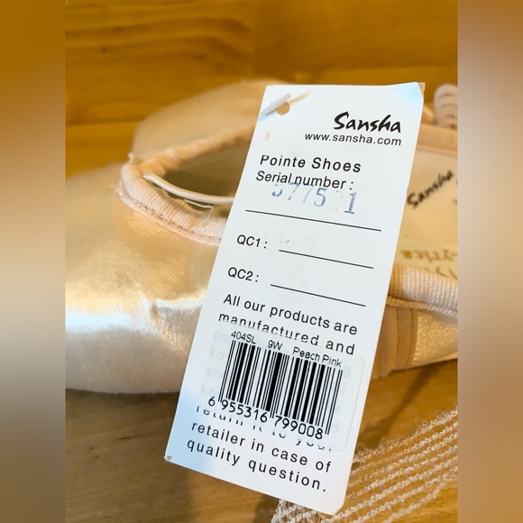 Sansha Pointe Shoes Ballet Toe Shoes - Picture 8 of 11